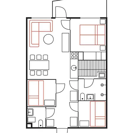 アパートホテル Ski-inn Rukasuites ルカ